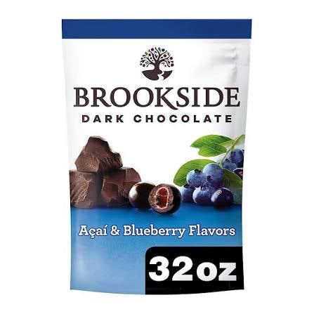 Brookside Dark Chocolate Acai, 32 oz. product packaging