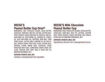 Reese's Oreo Assorted Flavored Snack Size Peanut Butter Cups Candy Bag, 35.2 oz. – alternate product view 5
