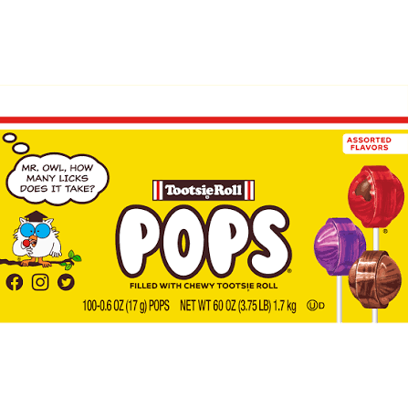 Tootsie Roll Pops, 100 ct. – alternate product view 3