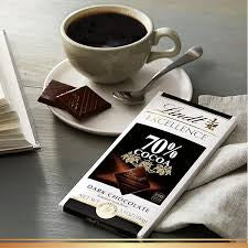 Lindt Excellence 70% Dark Chocolate Candy Bars, 4 ct./3.5 oz. – alternate product view 2