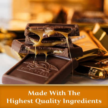 Ghirardelli Milk Chocolate Squares with Caramel Filling, Individually Wrapped, 15.96 oz. – alternate product view 2