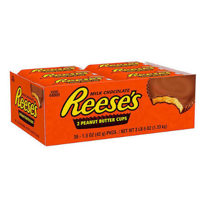 Reese's Full Size Milk Chocolate Peanut Butter Cups, 36 pk./1.5 oz. – alternate product view 2