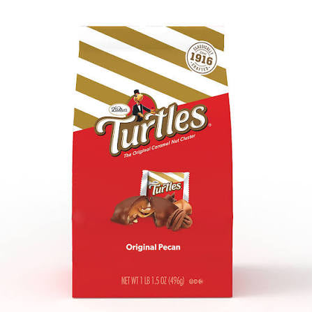 Demet's Turtles Original Pecan, 17.5 oz. Bag product packaging