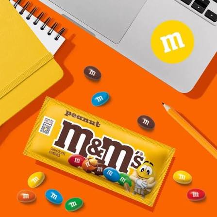 M&M's Peanut Chocolate Candy Bulk Pack, 48 ct. – alternate product view 4