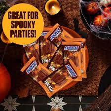 Snickers Pumpkin Fun Size Milk Chocolate Halloween Candy, 24.75 oz. – alternate product view 2
