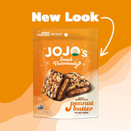 JOJO's Dark Chocolate Peanut Butter Filled Bites, 10 oz. – alternate product view 5