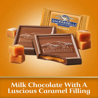 Ghirardelli Milk Chocolate Caramel Squares, 21.3 oz. – alternate product view 3