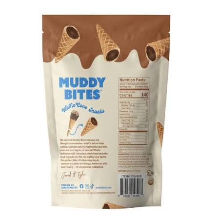Muddy Bites Milk Chocolate Waffle Cone Snacks, 9.1 oz. – alternate product view 2