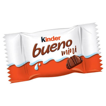 Kinder Bueno Mini, Milk Chocolate and Hazelnut Cream, Individually Wrapped Chocolate Bars, 17.1 – alternate product view 3
