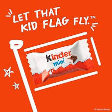 Kinder Chocolate Mini, Bulk Pack, Milk Chocolate Bar with Creamy Milky Filling, 100 ct. – alternate product view 5