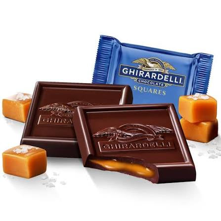 Ghirardelli Dark Sea Salt Caramel Squares – alternate product view 3
