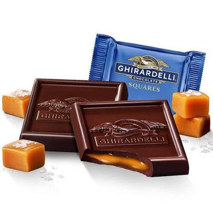 Ghirardelli Dark Sea Salt Caramel Squares – alternate product view 3