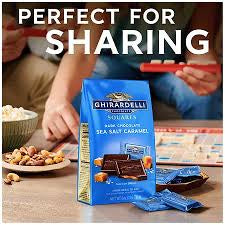 Ghirardelli Dark Sea Salt Caramel Squares – alternate product view 4