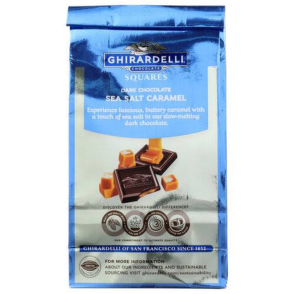 Ghirardelli Dark Sea Salt Caramel Squares – alternate product view 2