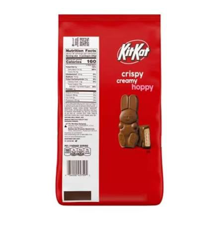 Kit Kat Milk Chocolate Wafer Bunnies, Easter Candy Bag, 65 ct. – alternate product view 2