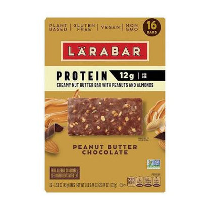 Larabar Protein Bars, Peanut Butter Chocolate, 16 pk./1.59 oz. product packaging
