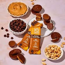 IQBAR Plant Protein Bars, Chocolate Sea Salt, Peanut Butter Chip Variety Pack, 12g Protein, 12 ct. – alternate product view 4