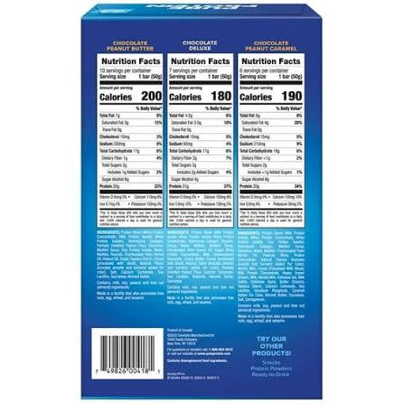 Pure Protein Bars Chocolate Variety Pack, 20-21g Protein, 23 ct. – alternate product view 2