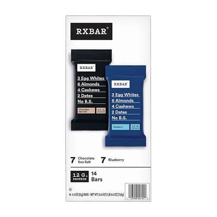 RXBAR Protein Bars Variety Pack, 12g Protein, 14 ct. product packaging