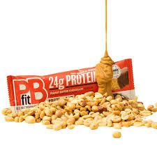 PBfit Peanut Butter Chocolate Protein Bars, 40/30/30 Macros, 24g Plant-Based Protein, 12 pk./2.47 – alternate product view 4