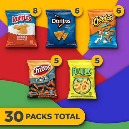 Frito-Lay Variety Pack of Snacks and Chips, Premiere Mix, 30 ct. – alternate product view 2