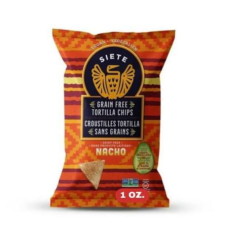 Siete Grain Free Tortilla Chips Variety Pack, Snack Packs, 14 pk./1 oz. – alternate product view 4
