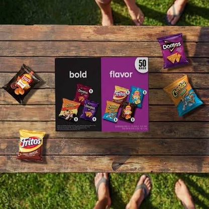 Frito-Lay Variety Pack of Snacks and Chips, Bold Flavor Mix, 50 ct. – alternate product view 2