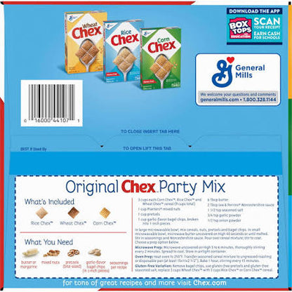Chex Cereal Party Mix Variety Pack, 3 ct. – alternate product view 3