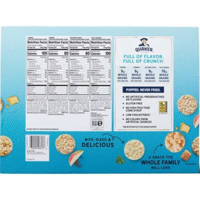 Quaker Rice Crisps Variety Pack, 36 ct. – alternate product view 3