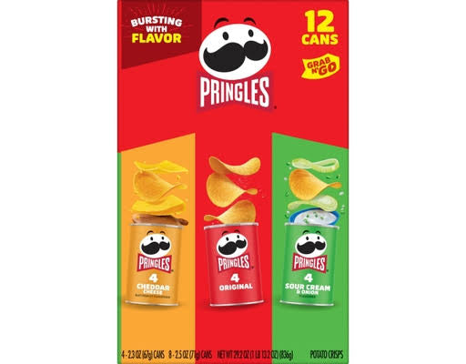 Pringles Variety Pack Grab N Go Cans, 12 pk. – alternate product view 2