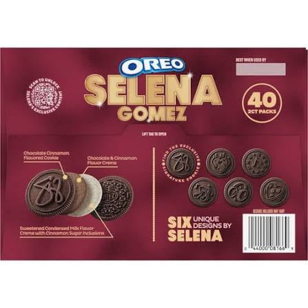 Selena Gomez & Oreo Double Stuf Cookies Variety Pack, 40 pk./1.02 oz. – alternate product view 2