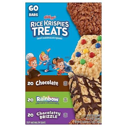 Rice Krispies Treats Crispy Marshmallow Squares Variety Pack, 60 ct. – alternate product view 2