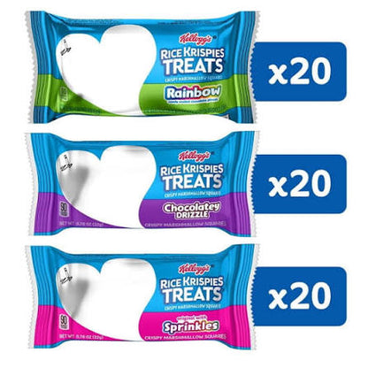 Rice Krispies Treats Crispy Marshmallow Squares Variety Pack, 60 ct. – alternate product view 3
