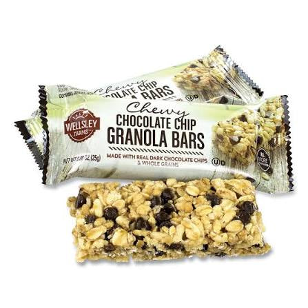 Wellsley Farms Chewy Chocolate Chip Granola Bars, 60 ct. – alternate product view 4