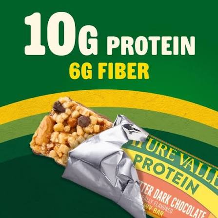 Nature Valley Peanut Butter Dark Chocolate Protein Chewy Bars, 30 ct./1.42 oz. – alternate product view 2