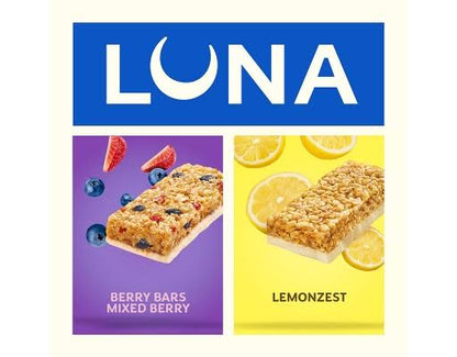 Luna Bar and Luna Berry Bars Variety Pack Gluten Free Protein Snack Bars, 18 pk./1.69 oz. – alternate product view 3