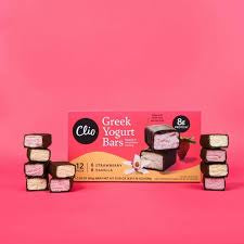 Clio Greek Yogurt Bars Strawberry and Vanilla, 12 pk./1.76 oz. – alternate product view 3