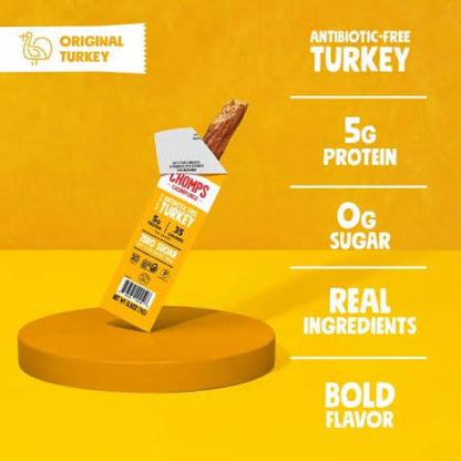 Chomps Chomplings Original Turkey Mini Meat Snack Sticks, 24 ct./0.5 oz. – alternate product view 4