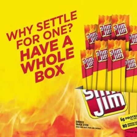 Slim Jim Smoked Snack Sticks, 120 ct./0.28 oz. – alternate product view 4