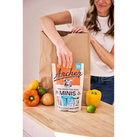 Archer Meat Snacks Original Mini Beef Sticks, 20 ct./0.5 oz. – alternate product view 4