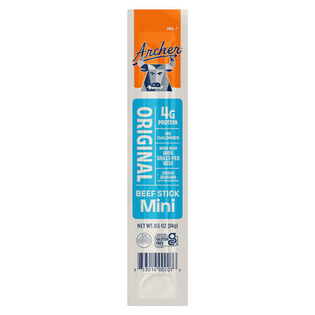 Archer Meat Snacks Original Mini Beef Sticks, 20 ct./0.5 oz. – alternate product view 2
