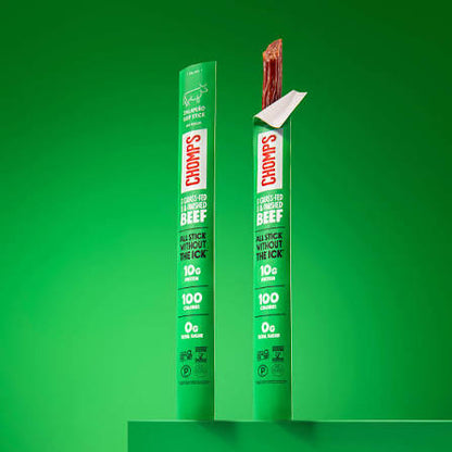 Chomps Jalapeno Grass-Fed Beef Meat Sticks, 12 ct./1.15 oz. – alternate product view 3