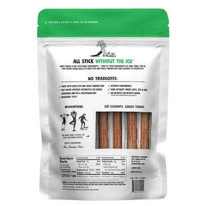 Chomps Jalapeno Grass-Fed Beef Meat Sticks, 12 ct./1.15 oz. – alternate product view 2