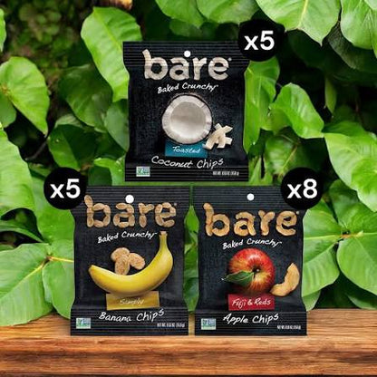 Bare Baked Crunchy Fruit Snacks Variety Pack, 18 pk./0.53 oz. – alternate product view 3