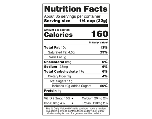 Wellsley Farms Peanut Butter Lovers Trail Mix, 40 oz. – alternate product view 3