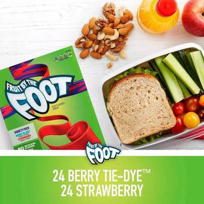 Fruit by the Foot Variety Pack, Strawberry and Berry Tie Dye, 48 ct. – alternate product view 4