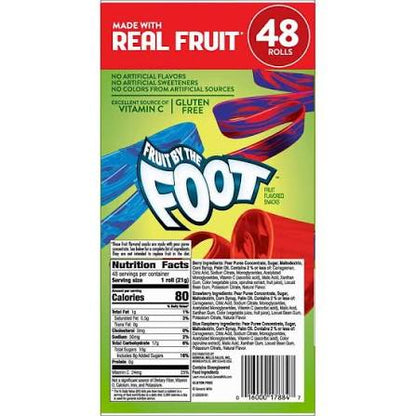 Fruit by the Foot Variety Pack, Strawberry and Berry Tie Dye, 48 ct. – alternate product view 3
