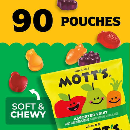Mott's Assorted Fruit Flavored Snacks, 90 ct. – alternate product view 2