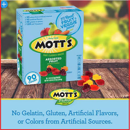 Mott's Assorted Fruit Flavored Snacks, 90 ct. – alternate product view 5