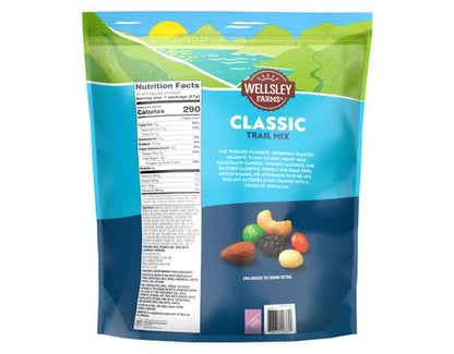 Wellsley Farms Classic Trail Mix Multi-Pack Snack Packs, 28 ct./2 oz. – alternate product view 2